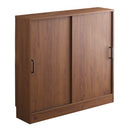 カウンター下収納 引き戸 約90cm幅 高さ85cm 壁寄せ 目隠し 収納棚 薄型 スリム おしゃれ ビンテージ風 木目 北欧 ナチュラル カフェ風 モダン レトロ 可動棚 【納期C】【szo-vkss-9020】