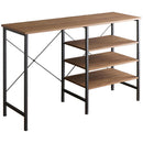 ゴミ箱上ラック 幅120cm 奥行40cm 高さ85cm キッチンカウンター 収納棚 オープンラック ごみ箱上 リビング デッドスペース 有効活用 可動棚 おしゃれ 木目 柄 【納期C】【szo-vsk-120kc】