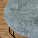 センターテーブル 円形 60×60cm 丸型 折り畳み 折りたたみテーブル 大理石風 高級感 おしゃれ リビング 洋風 ちゃぶ台 座卓 ローテーブル 石目柄 折れ脚 モダン 【納期B】【skb-ths26】