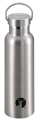 ボトル 600ml 水筒 直飲み 広口 氷 入れやすい スリム おしゃれ 取っ手 携帯用 保冷 保温 真空 二重構造 銀 黒 白 緑 黄色 橙 【納期A】【toh-275257】