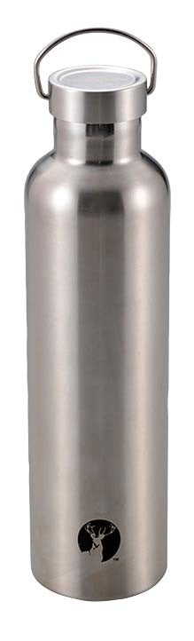 水筒 ボトル 1000ml 1リットル 直飲み 広口 氷 入れやすい スリム おしゃれ 取っ手 保冷 保温 真空 二重構造 シルバー 銀色 ブラック 黒 ホワイト 白 【納期A】【toh-275263】