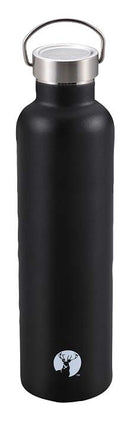 水筒 ボトル 1000ml 1リットル 直飲み 広口 氷 入れやすい スリム おしゃれ 取っ手 保冷 保温 真空 二重構造 シルバー 銀色 ブラック 黒 ホワイト 白 【納期A】【toh-275263】