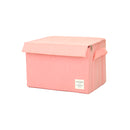 収納ボックス ファブリック 取っ手 持ち手 ふた付き フタ 蓋つき 衣類収納 小物収納 ケース 入れ物 折りたたみ 折り畳み 幅33cm 高さ22cm 【納期A】【toh-277499】