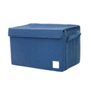 収納ボックス ファブリック 取っ手 持ち手 ふた付き フタ 蓋つき 衣類収納 小物収納 ケース 入れ物 折りたたみ 折り畳み 幅43cm 高さ27cm 【納期A】【toh-277504】