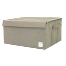 収納ボックス ファブリック 取っ手 持ち手 ふた付き フタ 蓋つき 衣類収納 小物収納 ケース 入れ物 折りたたみ 折り畳み 幅53cm 高さ27cm 【納期A】【toh-277509】