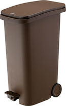 ゴミ箱 スリム キャスター付き 蓋つき おしゃれ カフェ インテリア 【納期A】【toh-279760】