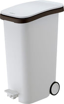 ゴミ箱 スリム キャスター付き 蓋つき おしゃれ カフェ インテリア 【納期A】【toh-279760】