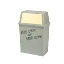 ゴミ箱 フタ付き スリム おしゃれ  45リットル 横型 キッチン リビング 【納期A】【toh-285594】