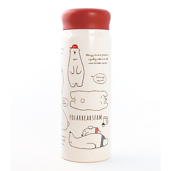 マグボトル 直飲み 水筒 480ml かわいい シロクマ 動物 【納期A】【toh-285817】