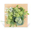 インテリアグリーン 観葉植物 フレーム 手入れ不要 CT触媒 消臭 抗菌 防汚 【納期A】【toh-289182】