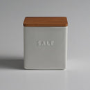 キャニスター 角型 フタ付き おしゃれ ソルト 塩 シュガー 砂糖 コーヒー 珈琲 ティー 紅茶 保存容器 【納期A】【toh-293657】