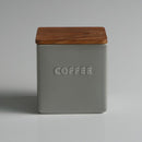 キャニスター 角型 フタ付き おしゃれ ソルト 塩 シュガー 砂糖 コーヒー 珈琲 ティー 紅茶 保存容器 【納期A】【toh-293657】