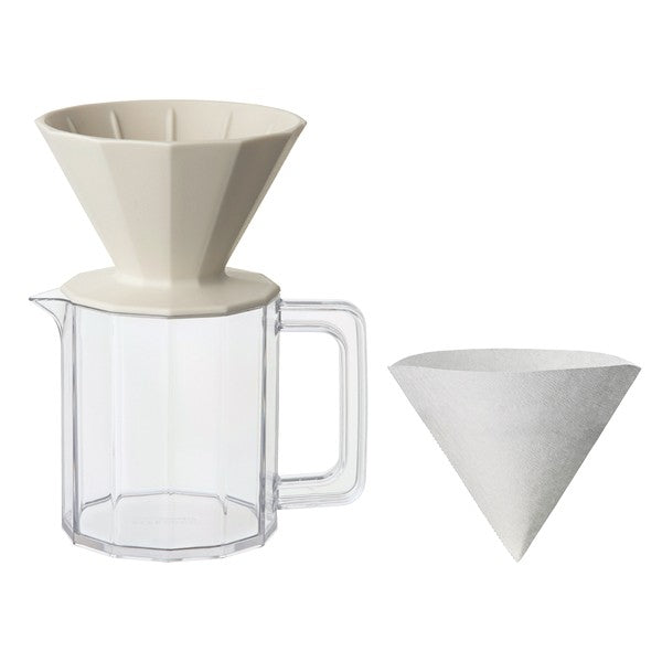 ブリューワー ジャグ セット 珈琲 コーヒー おしゃれ アウトドア キャンプ 屋外 kinto キントー 【納期A】【toh-295193】