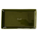 お皿 プレート 角型 長方形 陶器 磁器 電子レンジ対応 食器 焼魚用 おかず用 メイン料理 日本製 おしゃれ レッド ブルー グリーン イエロー 【納期A】【toh-298825】