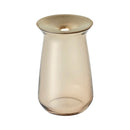 一輪挿し 花瓶 おしゃれ モダン インテリア ガラス 真鍮 フラワーベース 花器 室内 観葉植物 【納期A】【toh-303025】