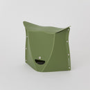 折りたたみ椅子 折り畳み チェア 組み立て スツール 腰掛け 簡易 携帯 持ち運び 収納 薄い スリム 座高 25cm 【納期A】【toh-306414】