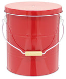 米びつ 5kg 保存容器 入れ物 おしゃれ インテリア 密閉 密封 防虫 洗える 耐久性 トタン 缶 ライスストッカー オバケツ 日本製 【納期A】【toh-312862】