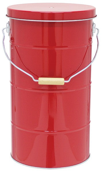 米びつ 10kg 保存容器 入れ物 おしゃれ インテリア 密閉 密封 防虫 洗える トタン缶 ライスストッカー オバケツ 日本製 【納期A】【toh-312867】