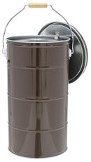 米びつ 10kg 保存容器 入れ物 おしゃれ インテリア 密閉 密封 防虫 洗える トタン缶 ライスストッカー オバケツ 日本製 【納期A】【toh-312867】