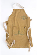 エプロン メンズ レディース 男女兼用 キッチン ガーデン キャンプ おしゃれ かわいい ポケット付き 綿100% コットン 【納期A】【toh-313416】