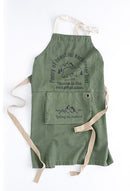 エプロン メンズ レディース 男女兼用 キッチン ガーデン キャンプ おしゃれ かわいい ポケット付き 綿100% コットン 【納期A】【toh-313416】