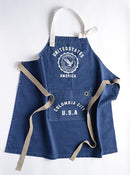 エプロン メンズ レディース 男女兼用 キッチン ガーデン キャンプ おしゃれ かわいい ポケット付き 綿100% コットン 【納期A】【toh-313416】