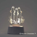 アクセサリースタンド アクセサリーラック 収納 おしゃれ ライト 照明 電気 光る ネックレス収納 ピアス イヤリング ムーミン リトルミイ ミィ ニョロニョロ 【納期A】【toh-314138】