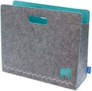 マガジンラック A4 本立て フェルト 収納ケース 雑誌 小物入れ ドキュメントボックス おしゃれ インテリア 【納期A】【toh-315433】