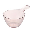 手桶 洗面器 手おけ お風呂 バスグッズ 透明 クリア 高級感 ピンク ブラウン 茶色 ブルー 青 【納期A】【toh-317147】