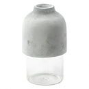 一輪挿し 花瓶 花びん 鉢 ケース 入れ物 フラワーベース ガラス コンクリート 花挿し おしゃれ スタイリッシュ モダン 花 観葉植物 インテリア 【納期A】【toh-341001】