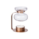 アロマオイルウォーマー おしゃれ 理系 インテリア デザイン スタイリッシュ モダン 寝室 キャンドルライト アロマキャンドル 耐熱ガラス キントー kinto 【納期A】【toh-346773】