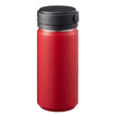 水筒 350ml ボトル マグ おしゃれ 携帯 持ち運び 保冷 保温 アウトドア キャンプ お出掛け 屋外 ハンドル付き 取っ手 持ち手 黒 白 青 赤 【納期A】【toh-350468】