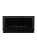 コンテナボックス ワイド 横向き 収納ボックス 収納ケース 折りたたみ 折り畳み おしゃれ インテリア 小物入れ ホワイト 白 ブラック 黒 倉庫 車庫 45L 【納期A】【toh-358897】