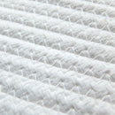 ロープバスケット 収納 ボックス かばん 籠 カゴ バスケット おしゃれ インテリア 小物入れ リビング ダイニング 持ち手 北欧 ナチュラル カントリー 【納期A】【toh-370203】