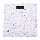 体重計 おしゃれ ヘルスメーター 珪藻土 速乾 石綿 アスベスト 不使用 安心 安全 おしゃれ タータンチェック ウシ 牛 かわいい デザイン デジタル 表示 【納期A】【toh-382155】