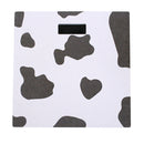 体重計 おしゃれ ヘルスメーター 珪藻土 速乾 石綿 アスベスト 不使用 安心 安全 おしゃれ タータンチェック ウシ 牛 かわいい デザイン デジタル 表示 【納期A】【toh-382155】