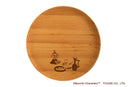 お皿 24cm 木製 食器 プレート ムーミン MOOMIN リトルミィ スナフキン ディッシュ ナチュラル カフェ風 おしゃれ 天然木 アウトドア キャンプ キャラクター 【納期A】【toh-396419】