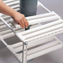 シンク下収納ラック 伸縮式 土台 収納スペース 【納期A】【184124】