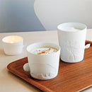 マグカップ 磁器製 北欧 おしゃれ インテリア キャンドルカップ アニマル 動物 【納期A】【193911】