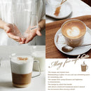 カフェラテ カップ マグ コップ 耐熱ガラス 【納期A】【196096】