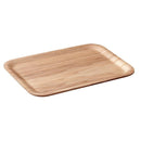 お盆 トレー トレイ 滑りにくい 小さいサイズ ミニ 木目 木製 ウッド ノンスリップ加工 【納期A】【204957】