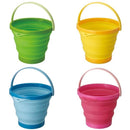 折りたたみバケツ やわらか シリコン 折畳み コンパクト 収納 携帯用 【納期A】【206403】