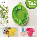 折りたたみバケツ やわらか シリコン 折畳み コンパクト 収納 携帯用 【納期A】【206403】