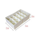 引出し収納ボックス 小物 衣類 下着 靴下 仕切りケース 4マス 【納期A】【209042】