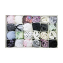 棚仕切りケース 布製 インナーボックス はんかち ストッキング 24マス 【納期A】【209043】