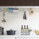 戸棚下収納ラック キッチンラック 戸棚ラック 山崎実業 【納期A】【210978】