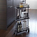 キッチンワゴン スリム 収納ワゴン 隙間収納 山崎実業 【納期A】【210997】