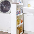 隙間収納 キッチン収納ストッカー サイドオープンワゴン シンクサイドラック 【納期A】【215786】