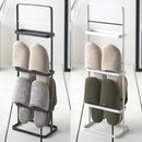 スリッパ立て おしゃれ シンプル スリッパラック スタイリッシュ 玄関収納 山崎実業 【納期A】【216861】