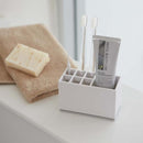 歯ブラシスタンド 収納 まとめて ラック スタンド 歯ブラシセット ハミガキ 山崎実業 【納期A】【227988】